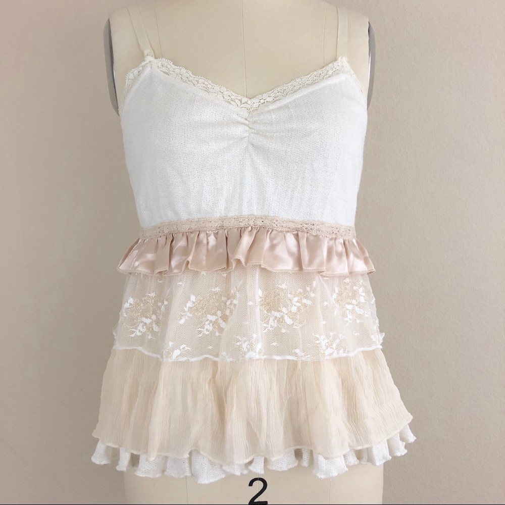 Zucozz Ruffle Layer Tank - Picture 2 of 5